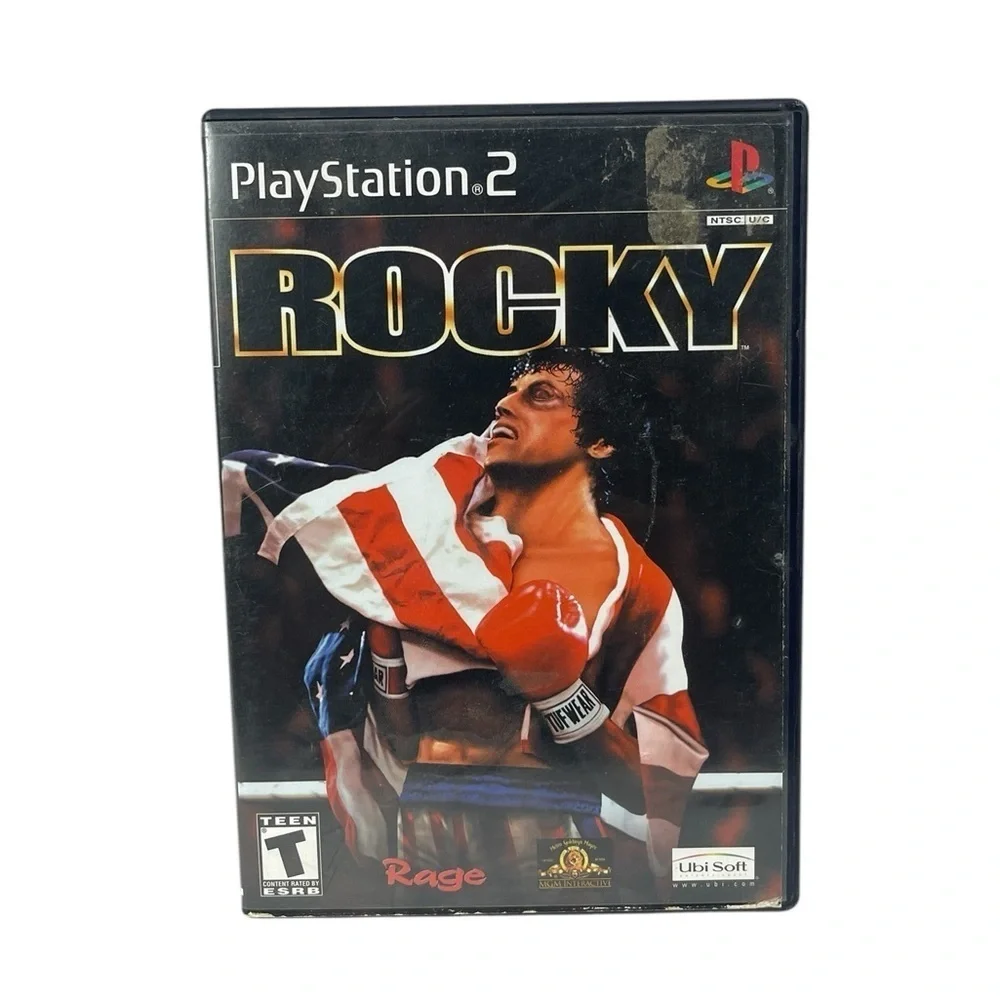 PlayStation 2 Rocky T For Teen Boxing Video Game